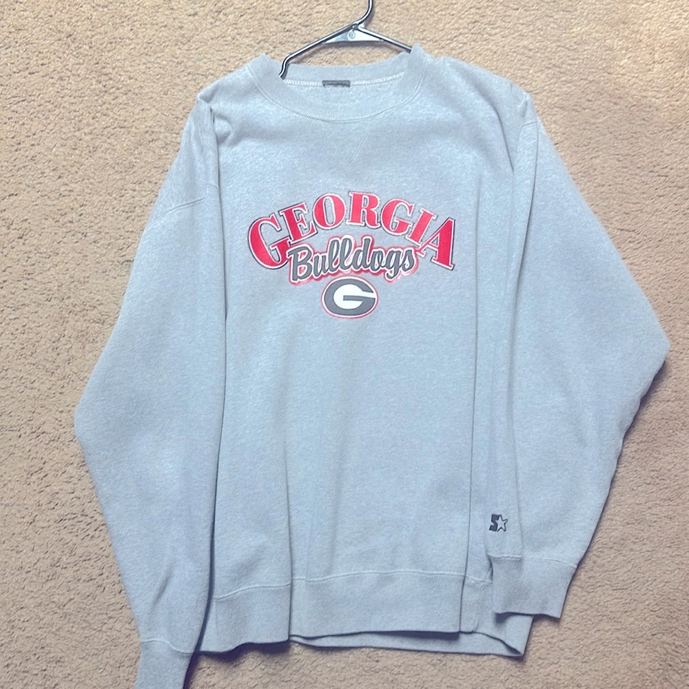Georgia Bulldogs Crew Neck Size L / XL
